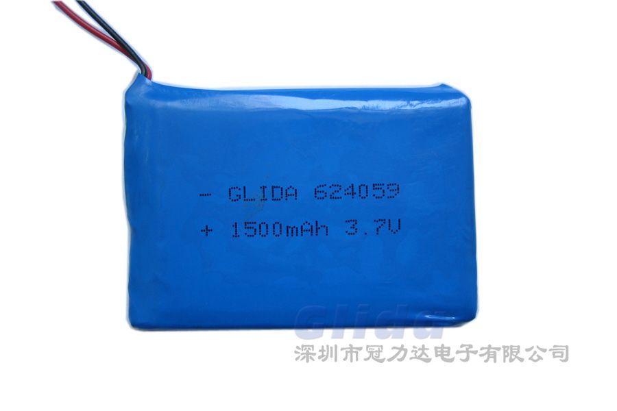 聚合物624059 3.7V 1500mAh