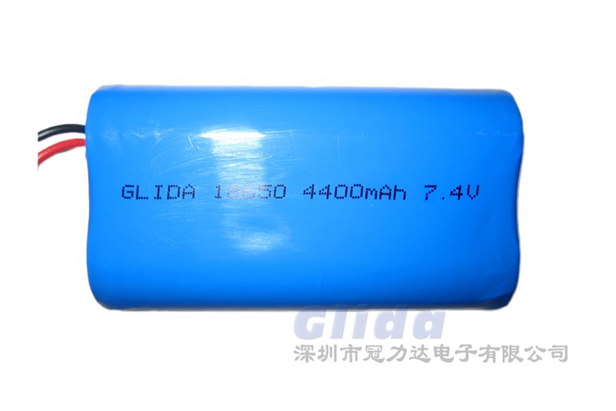 7.4V 4400mAh 18650锂电池组