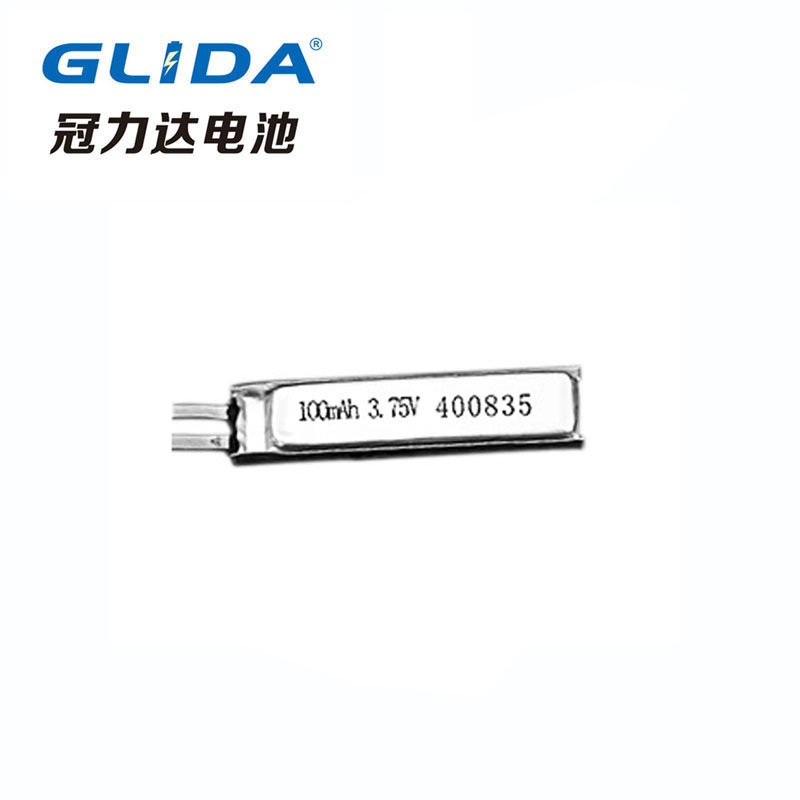 GLIDA400835 3.7V 100mAh聚合物电池